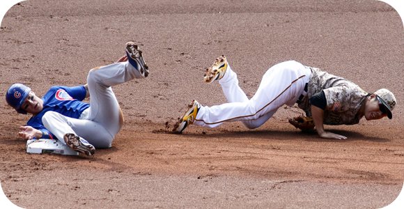 Baseball take-out slides